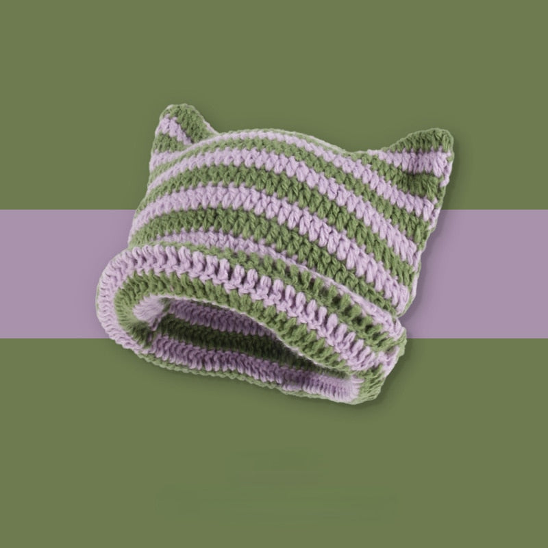Beanie with Cat Ears
