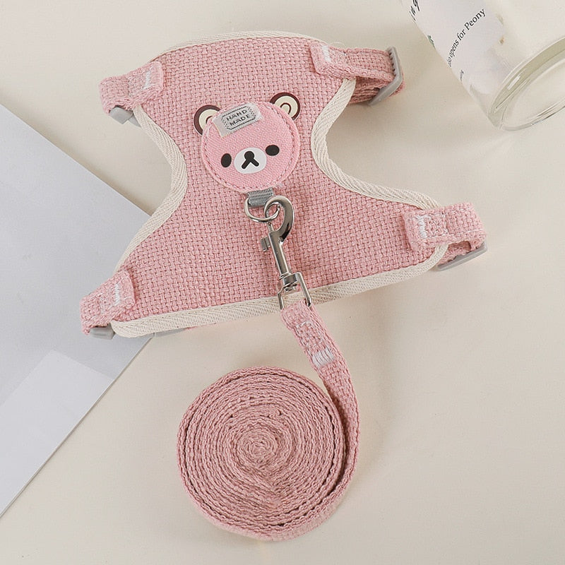 Bear Adjustable Cat Harness