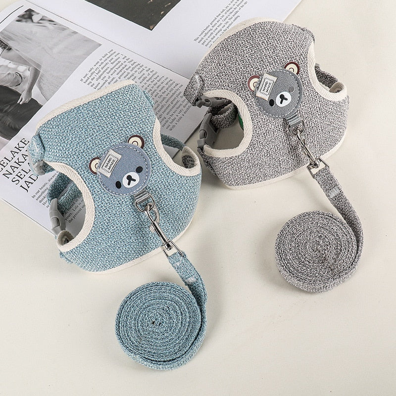 Bear Adjustable Cat Harness