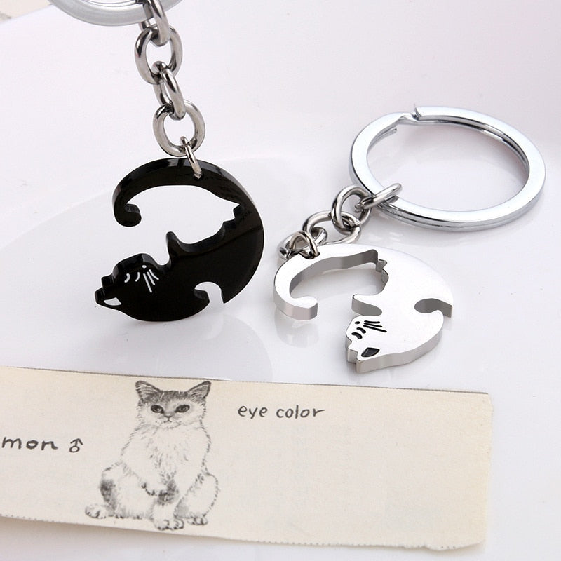 Bff Cat Keychain