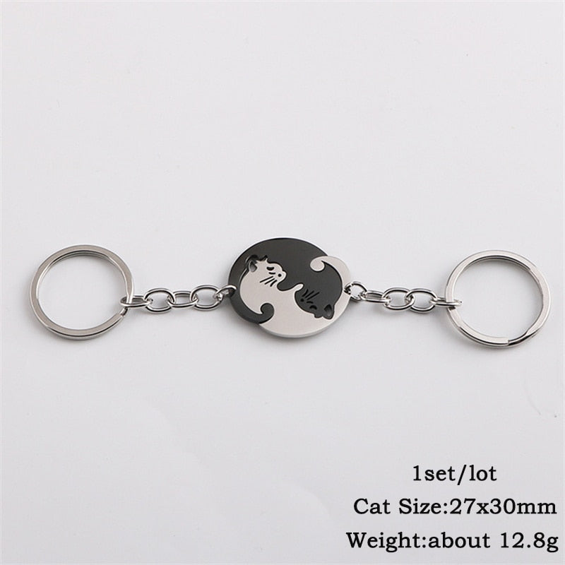 Bff Cat Keychain