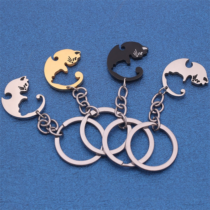 Bff Cat Keychain