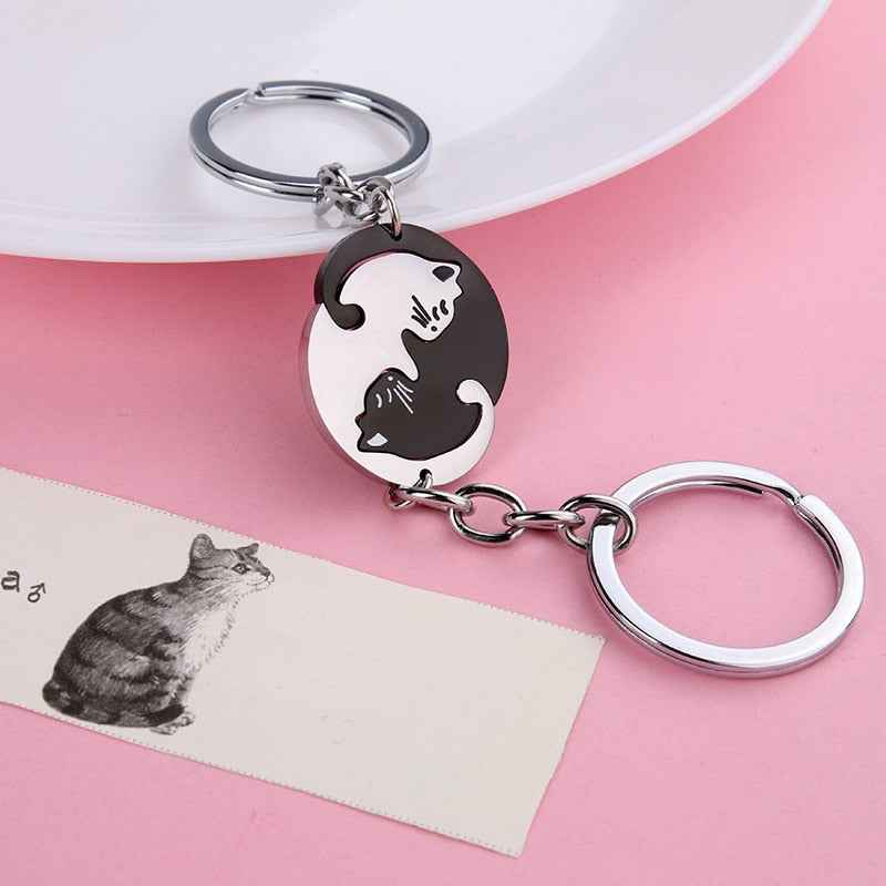 Bff Cat Keychain