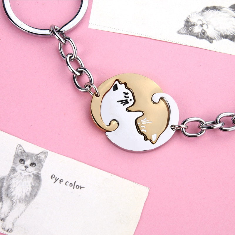 Bff Cat Keychain
