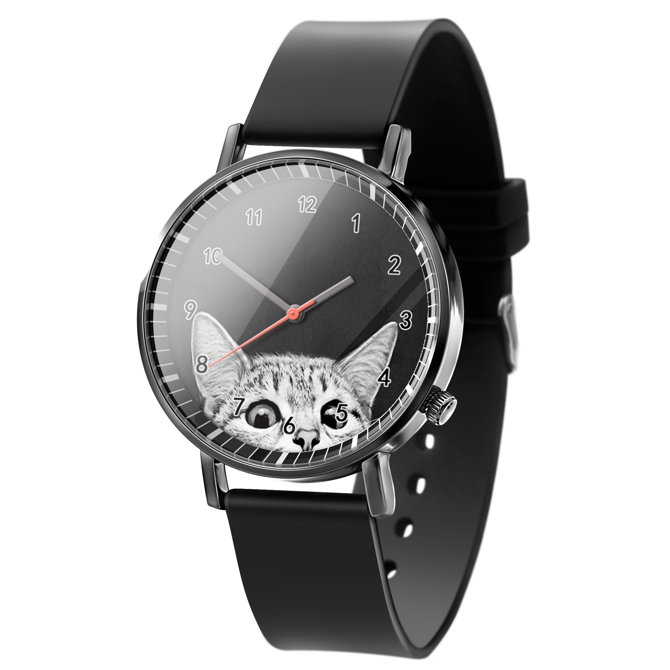 Black and White Cat Watch