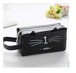 Black and White Cosmetic Purse 