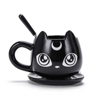 Black Cat Coffee Mug