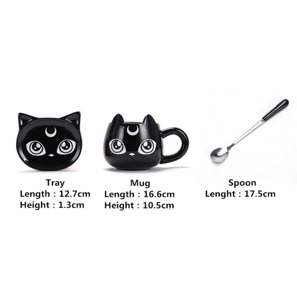 Black Cat Coffee Mug