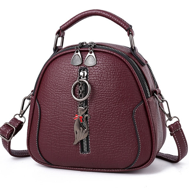 Black Cat Crossbody Bag