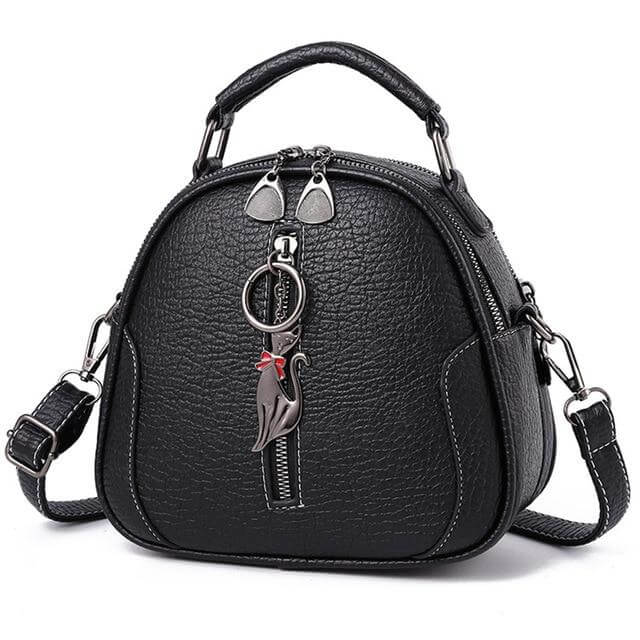 Black Cat Crossbody Bag