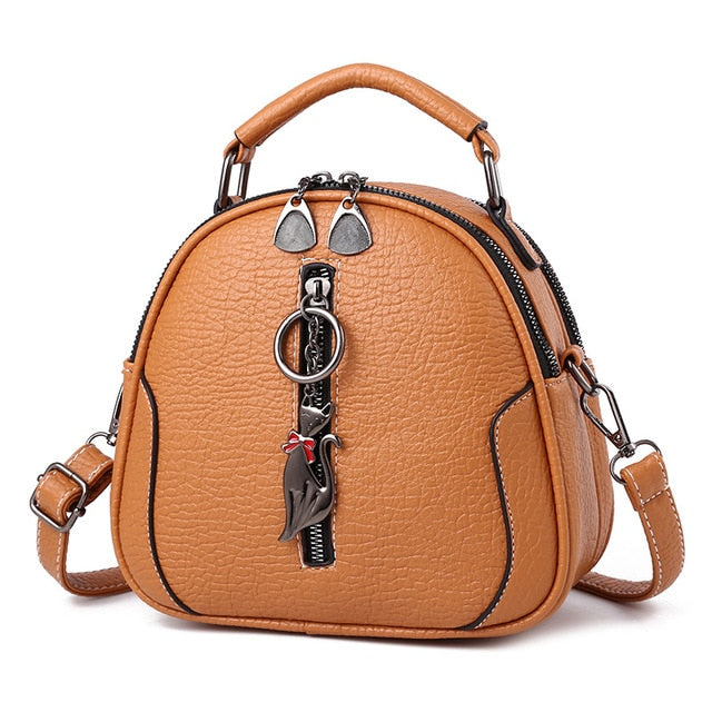 Black Cat Crossbody Bag
