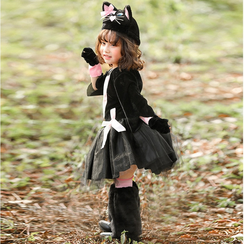 Black Cat Dress