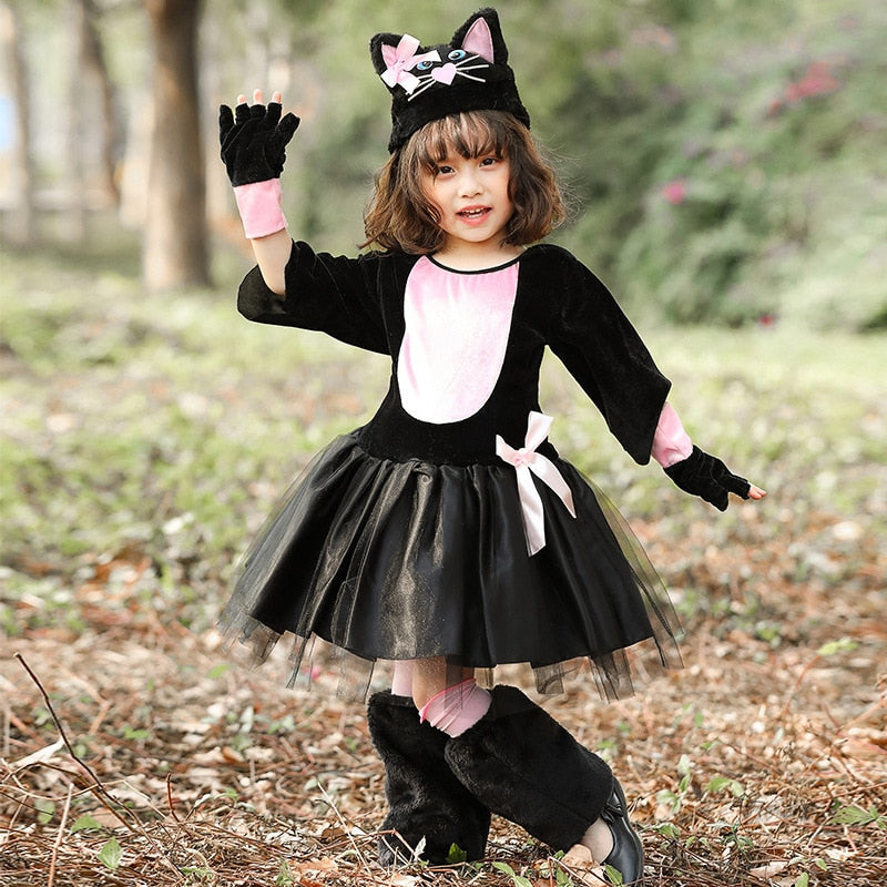 Black Cat Dress