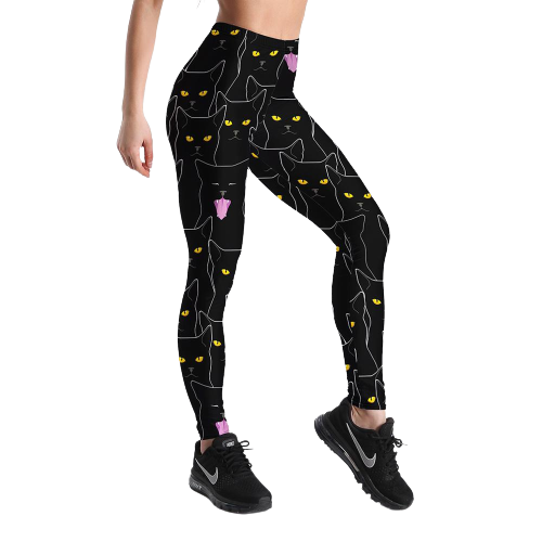 Black Cat Leggings