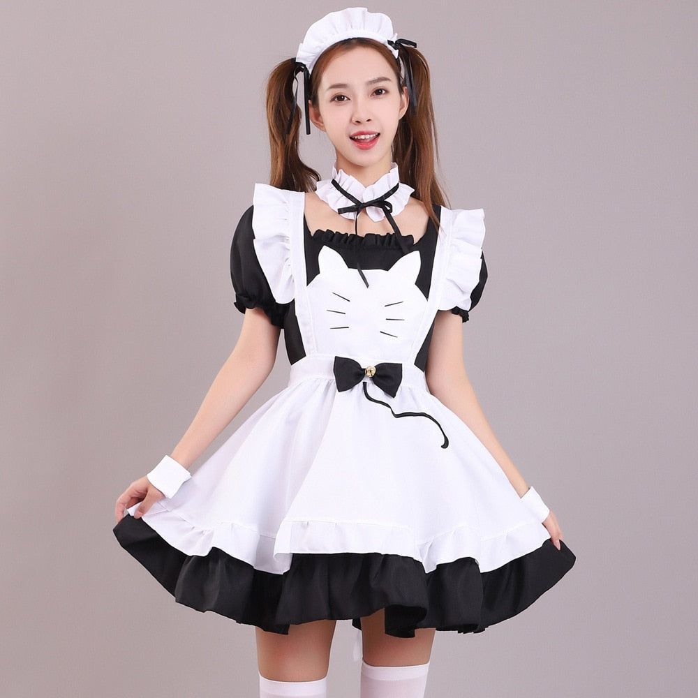 Black Cat Maid Dress