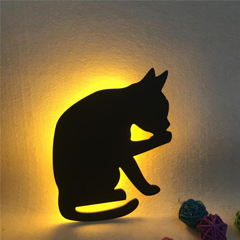 Black Cat Night Light