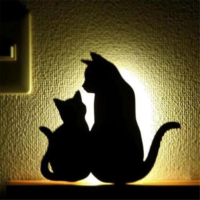 Black Cat Night Light