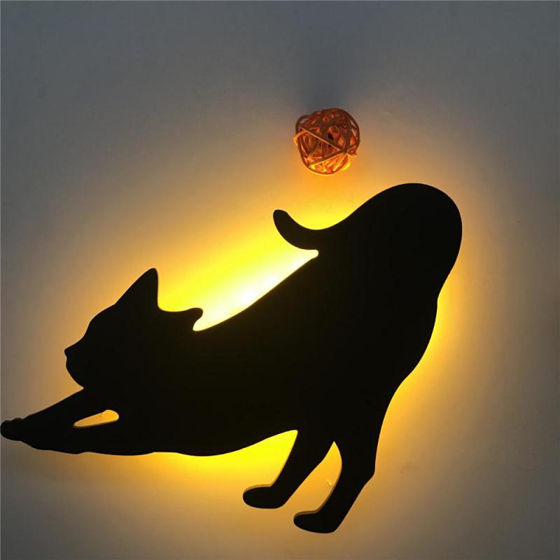 Black Cat Night Light