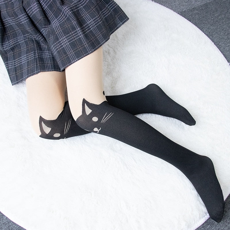 Black Cat Tights