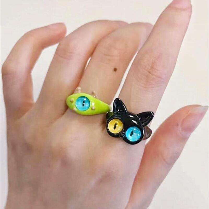 Black Cats Eye Ring