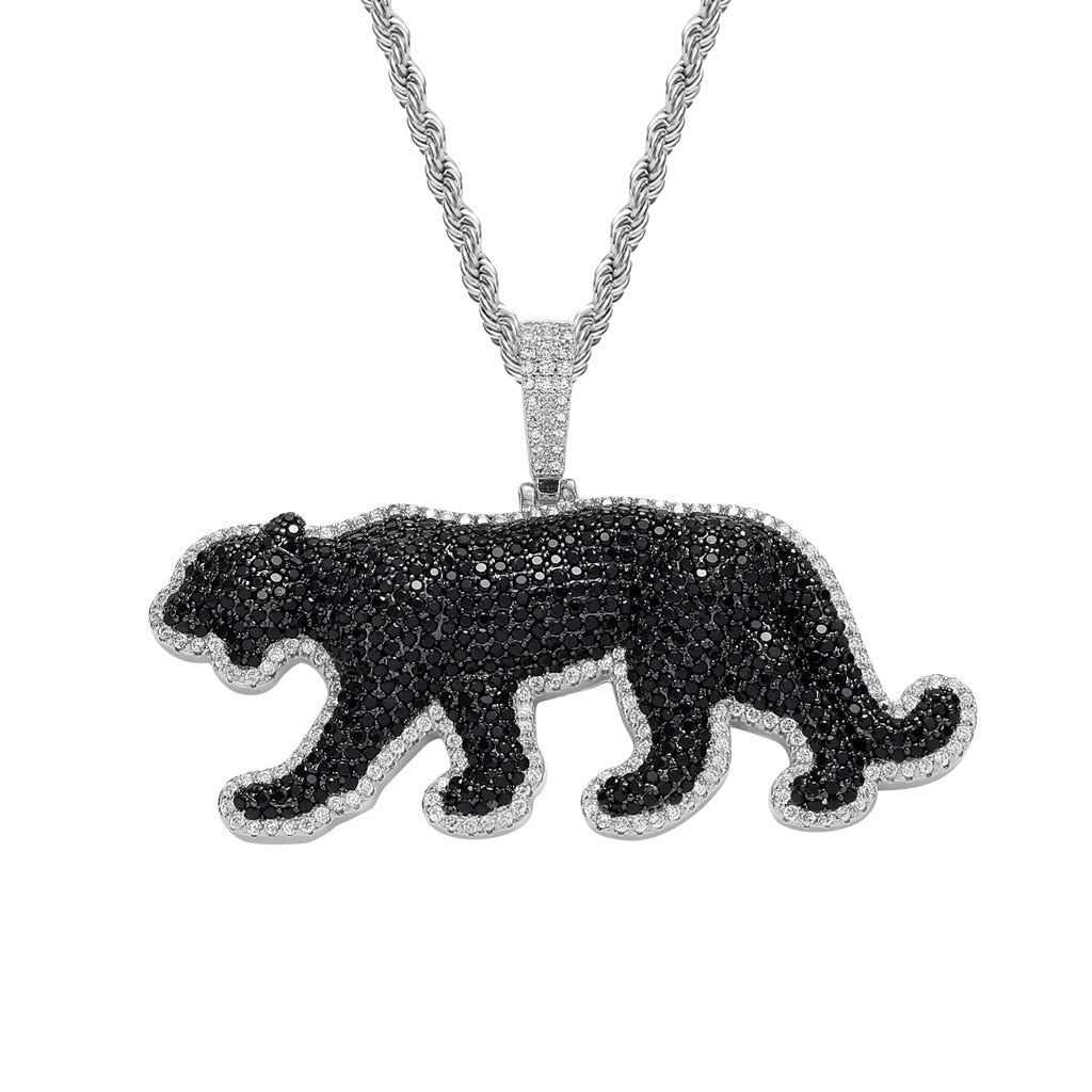 Black Panther Cat Necklace