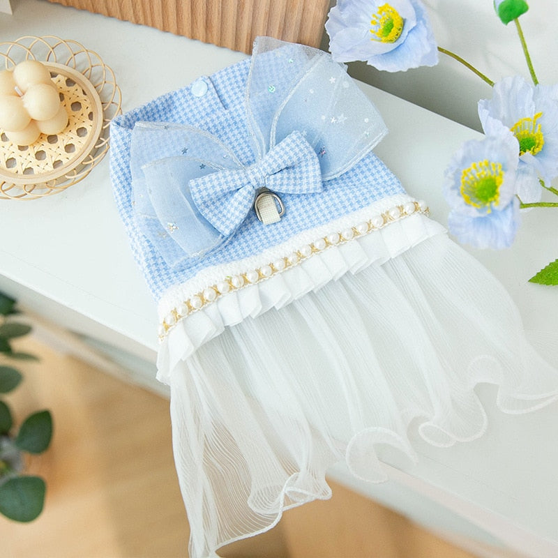 Blue Cat Dress