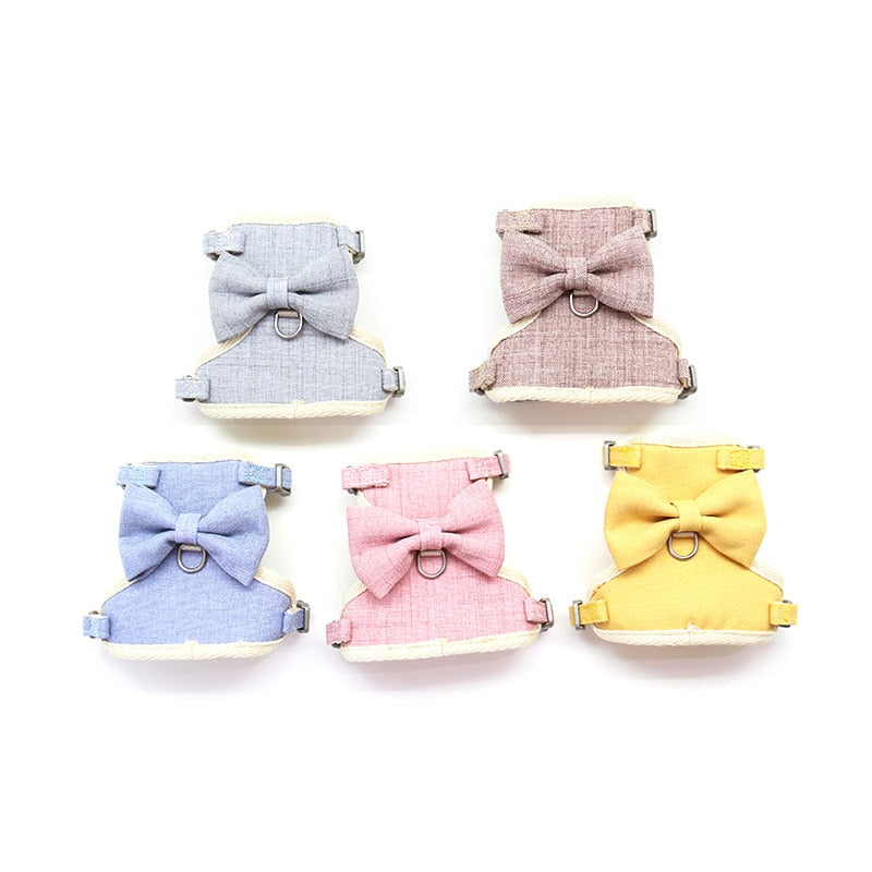 Bow Cat Collar and Leash