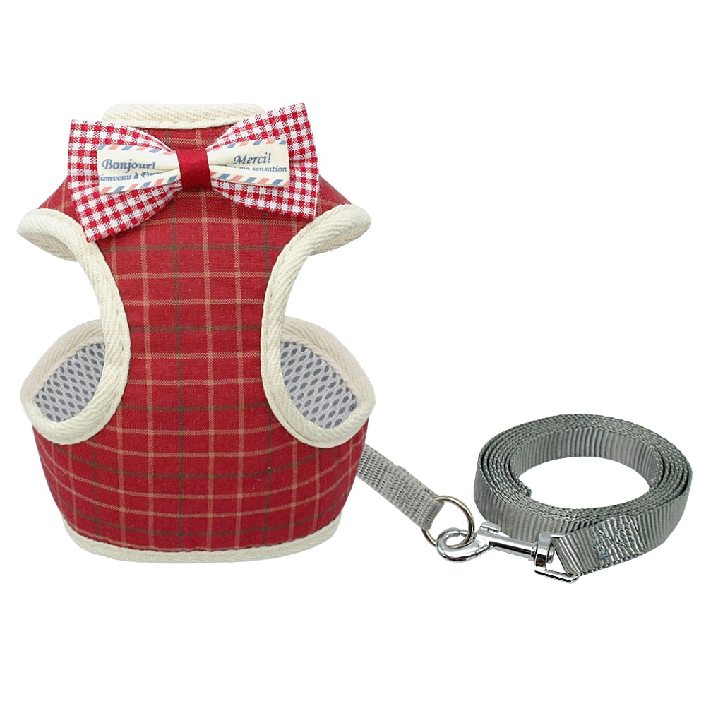 Bowknot Cat Harnesses
