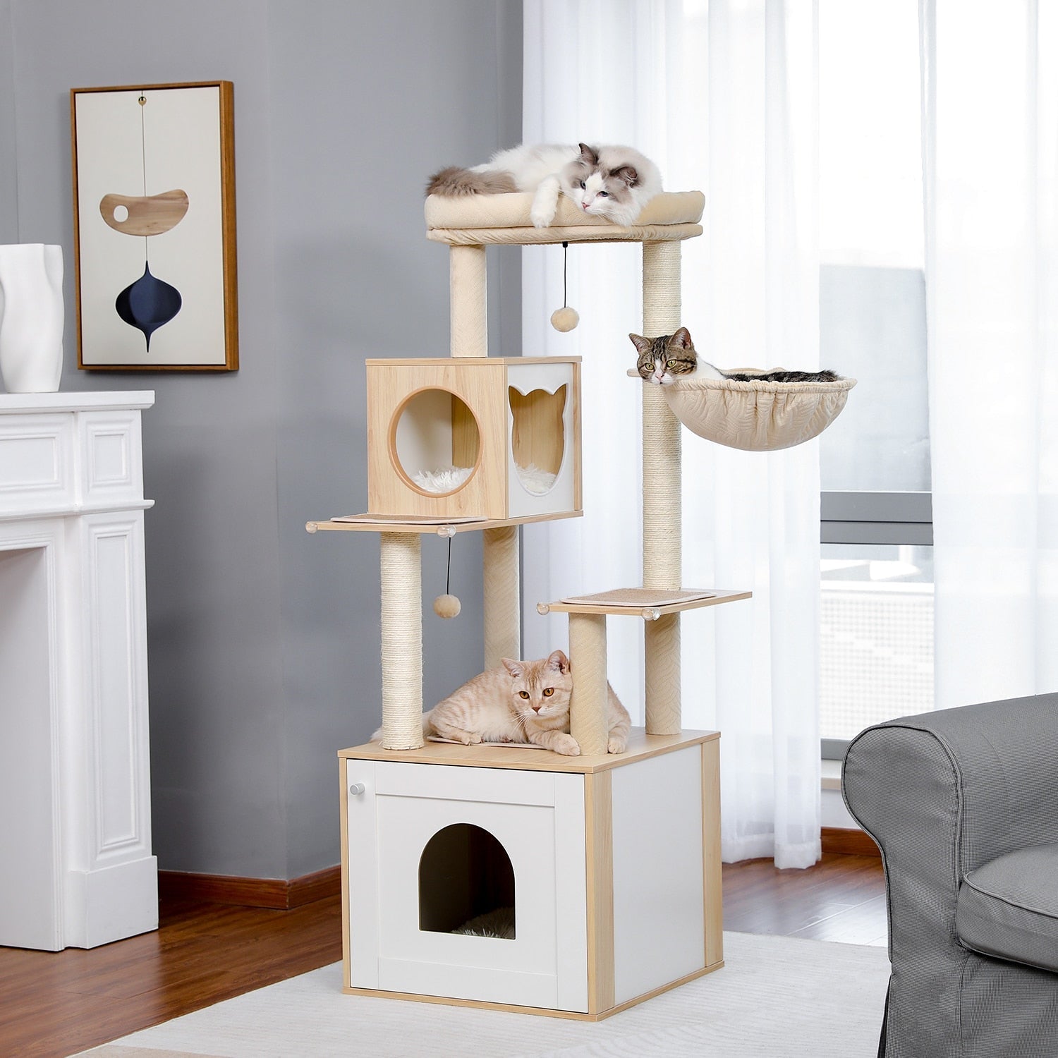 Box Cat Tree