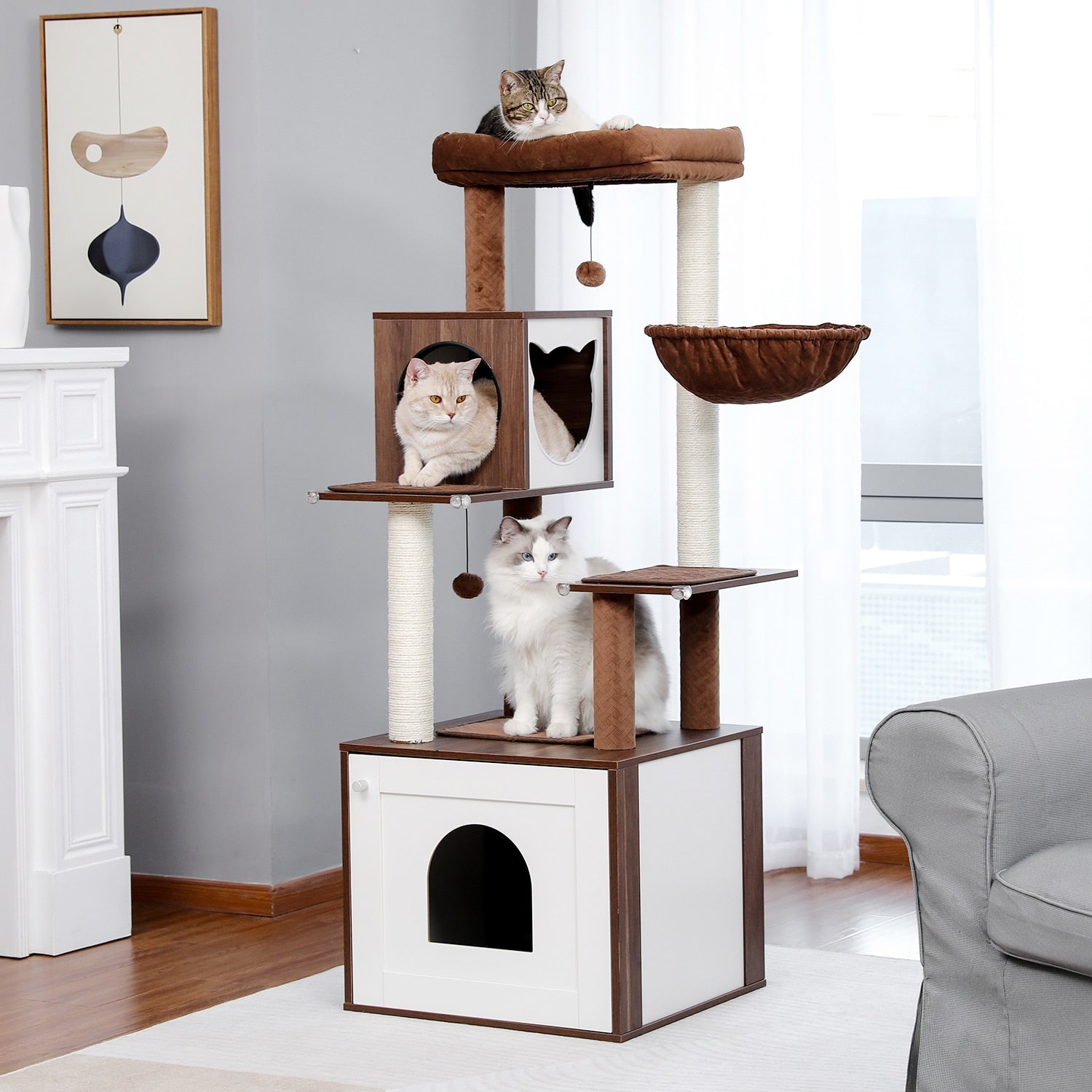 Box Cat Tree