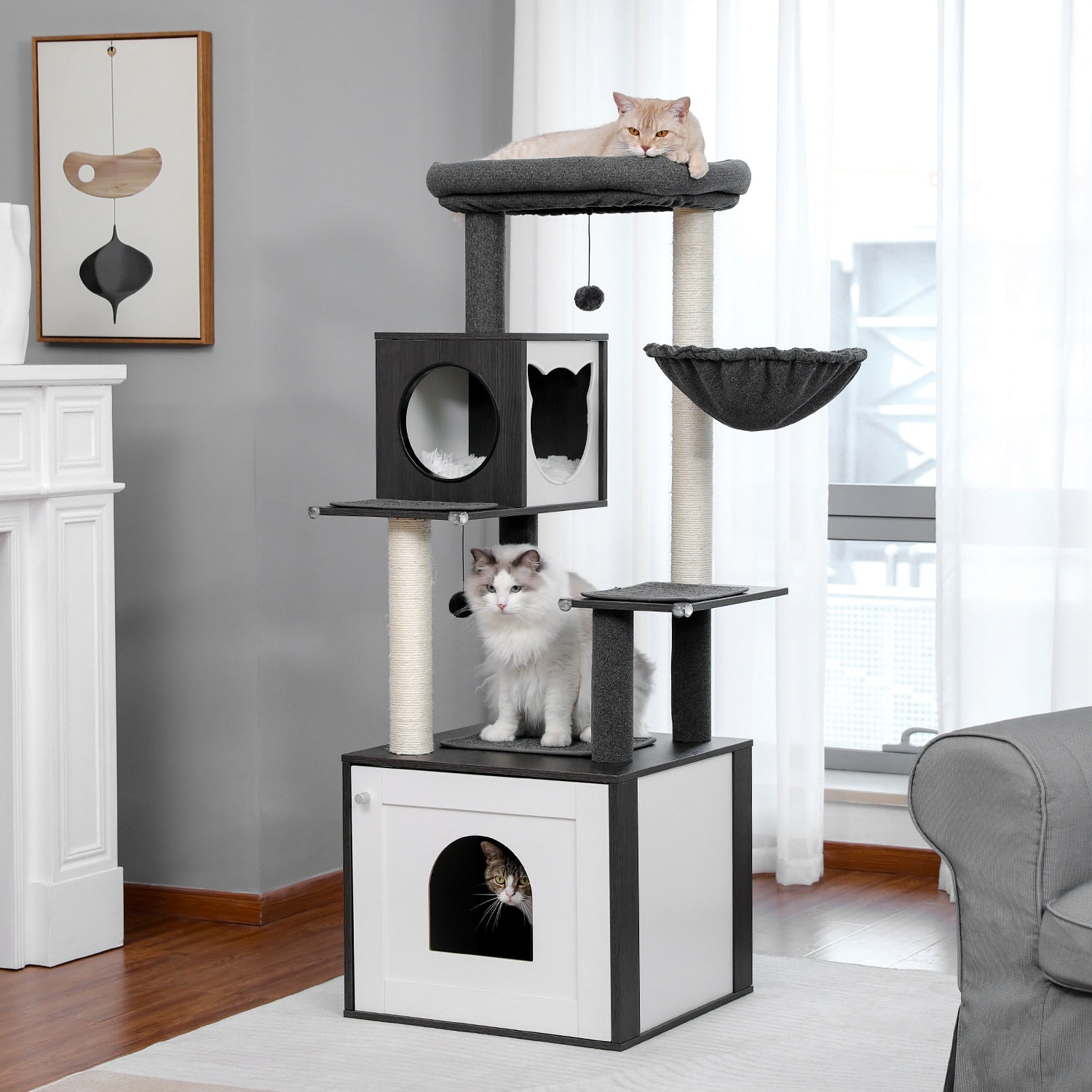 Box Cat Tree