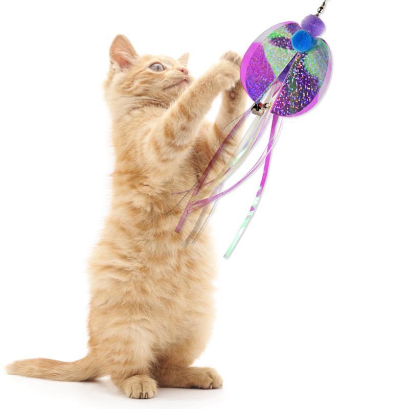 Butterfly Wand Cat Toy