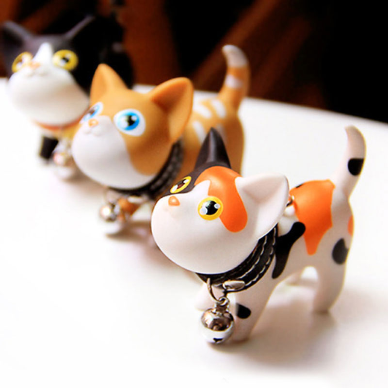 Calico Cat Keychain