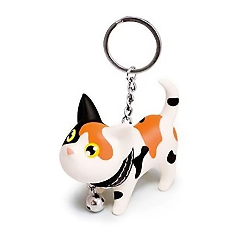 Calico Cat Keychain