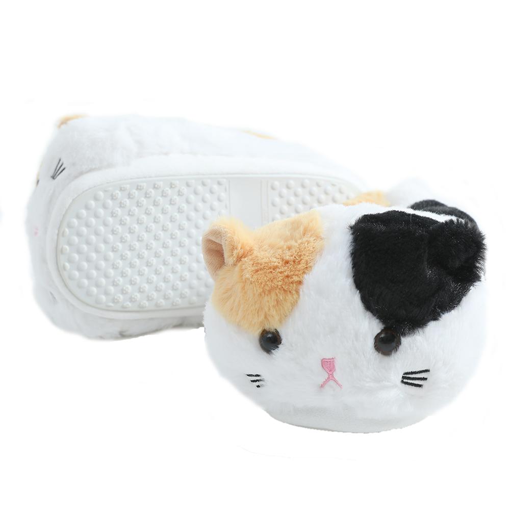 Calico cat slippers