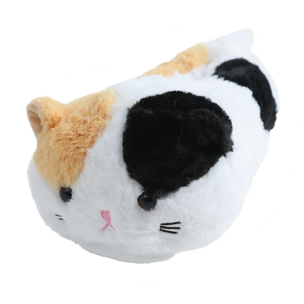 Calico cat slippers