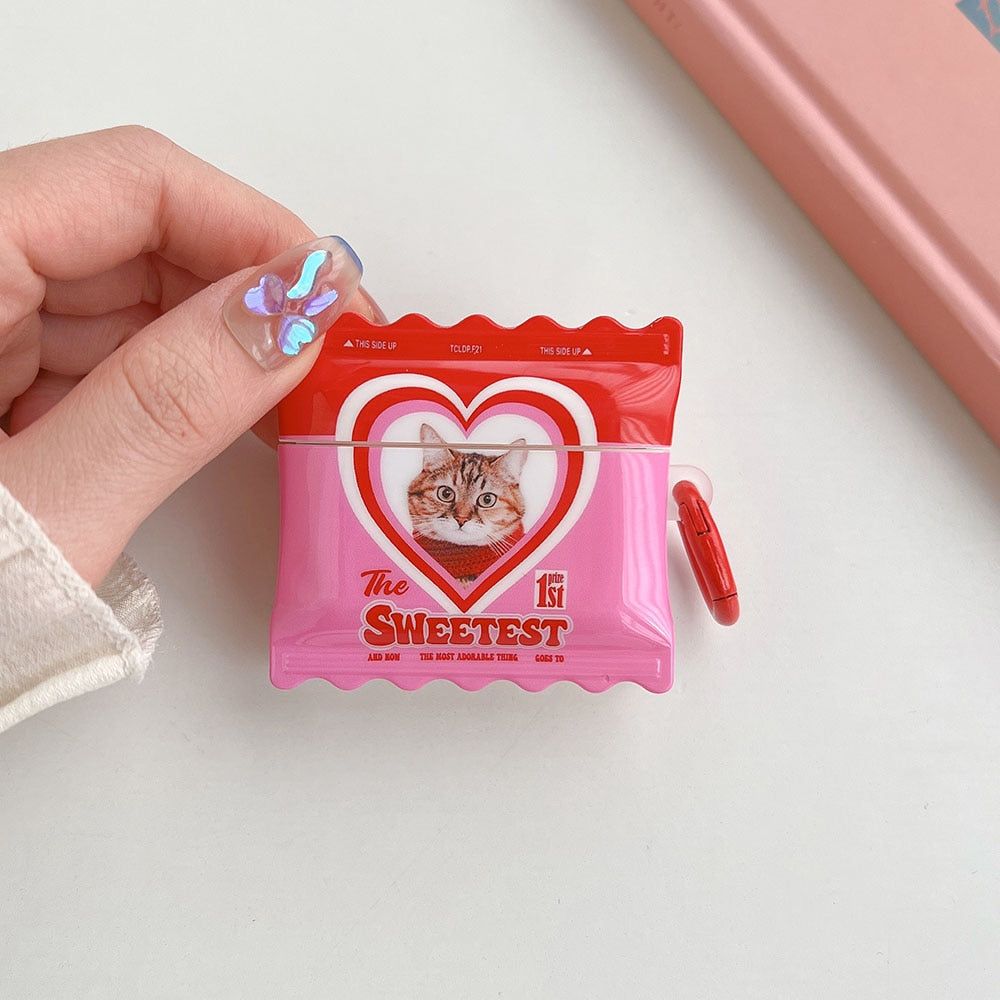 Candy Cat Airpod Case