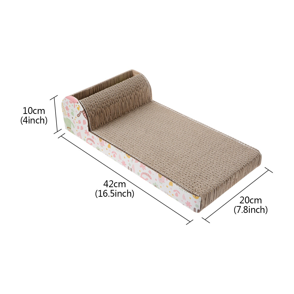 Cardboard Cat Scratcher Post