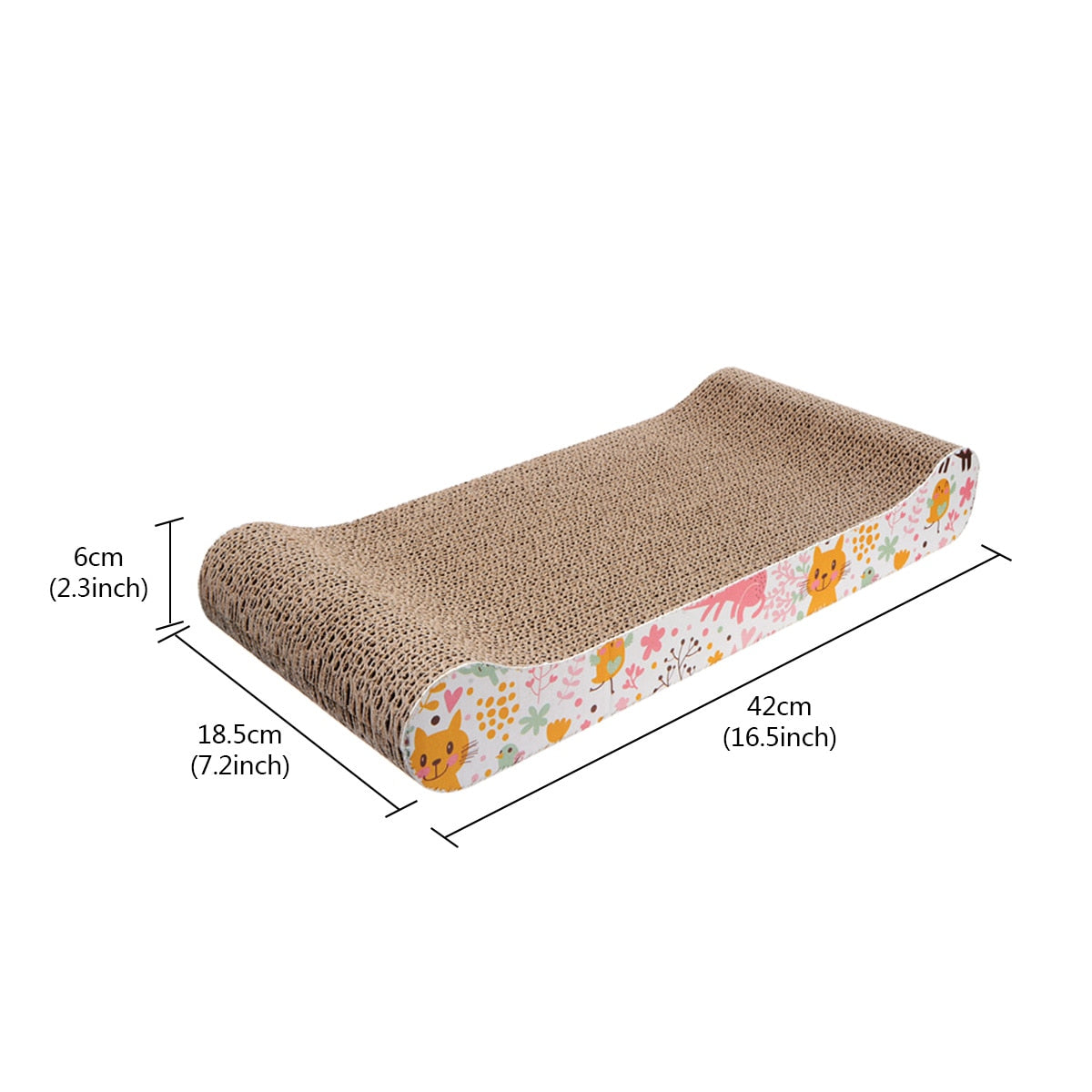 Cardboard Cat Scratcher Post