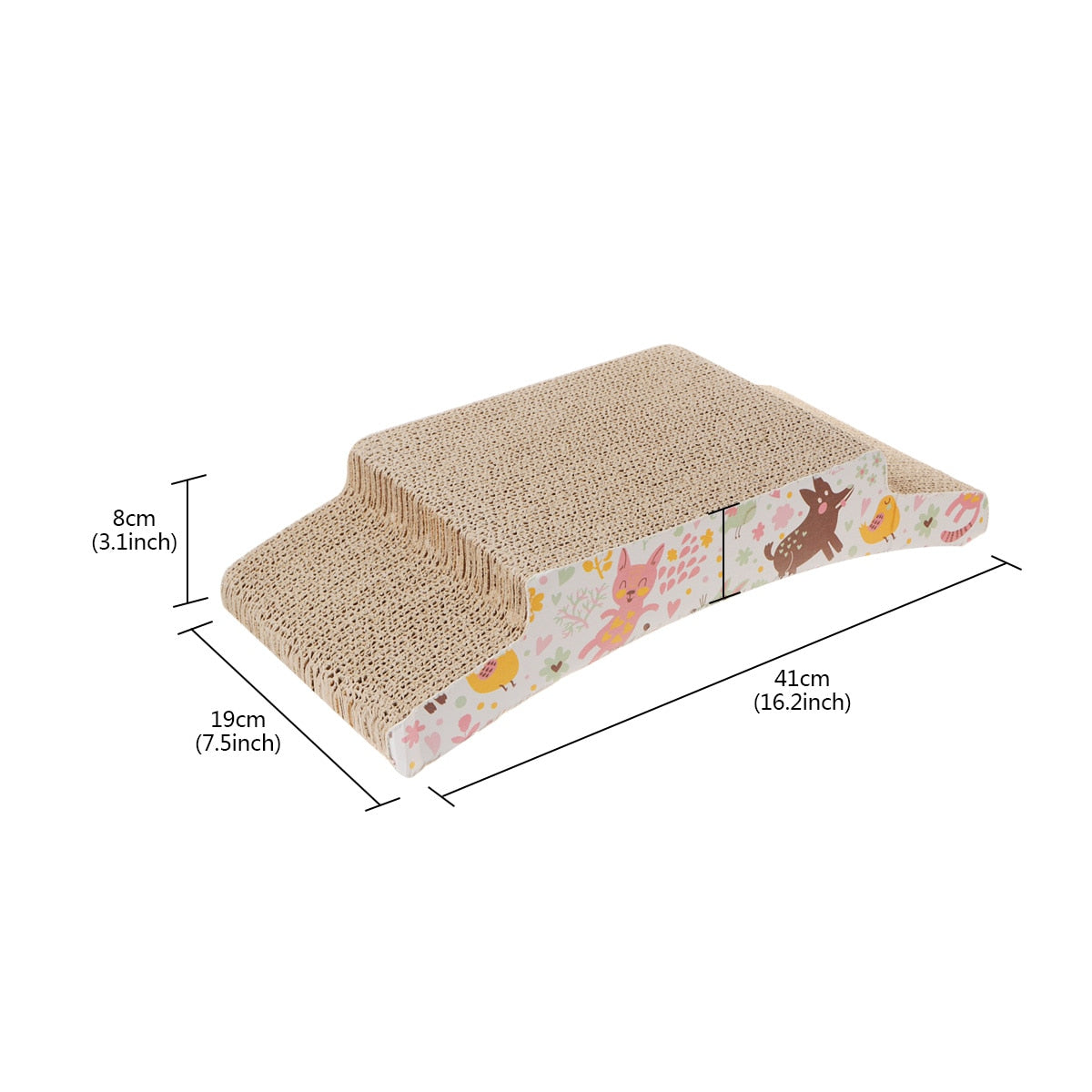 Cardboard Cat Scratcher Post