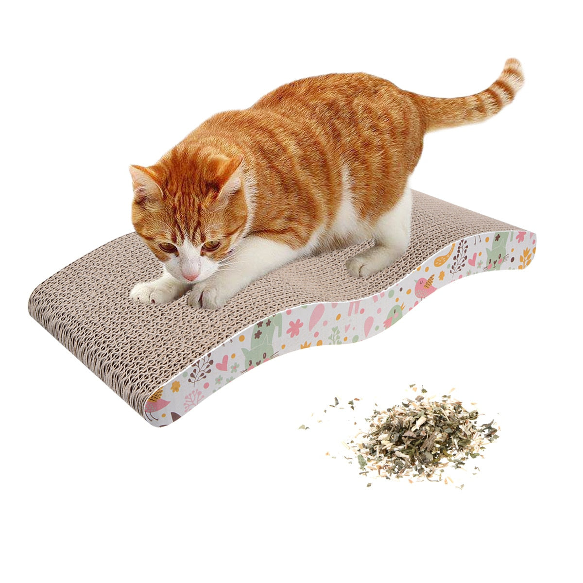 Cardboard Cat Scratcher Post
