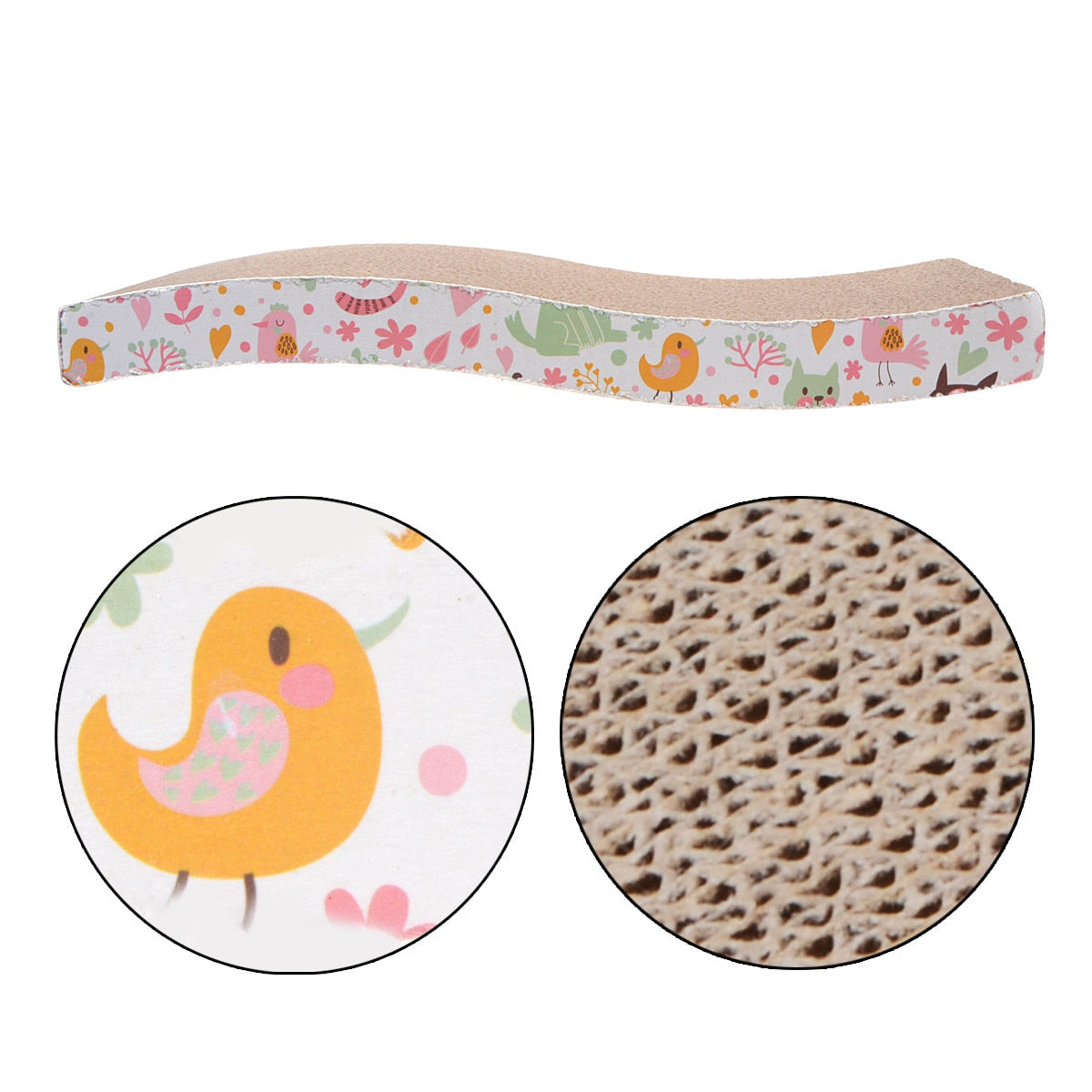 Cardboard Cat Scratcher Post