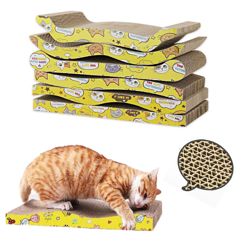 Cardboard Cat Scratching Post