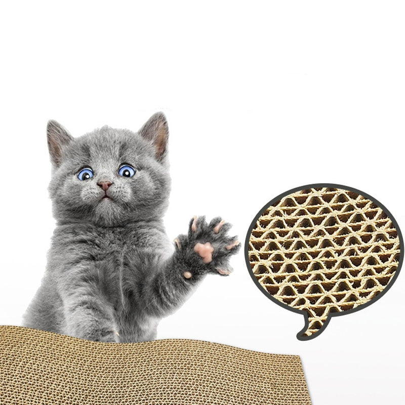 Cardboard Cat Scratching Post