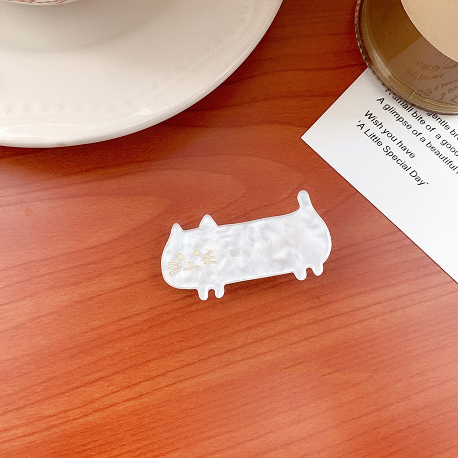 Cartoon Cat Hair Clip