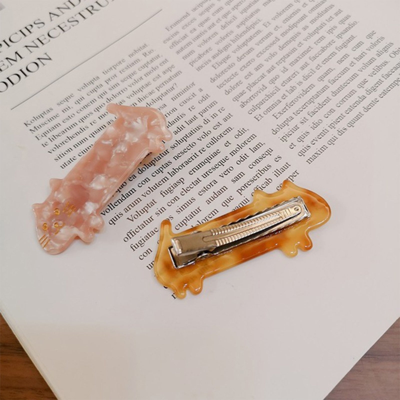 Cartoon Cat Hair Clip