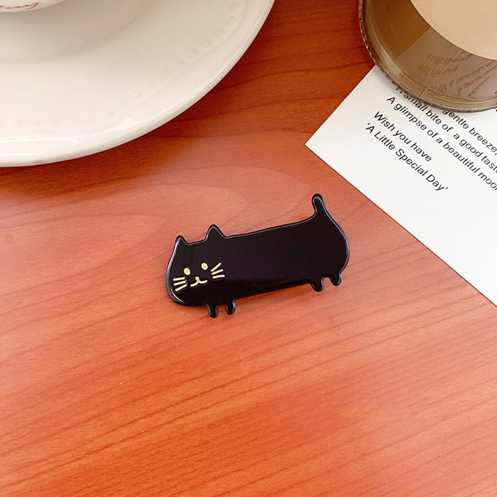 Cartoon Cat Hair Clip