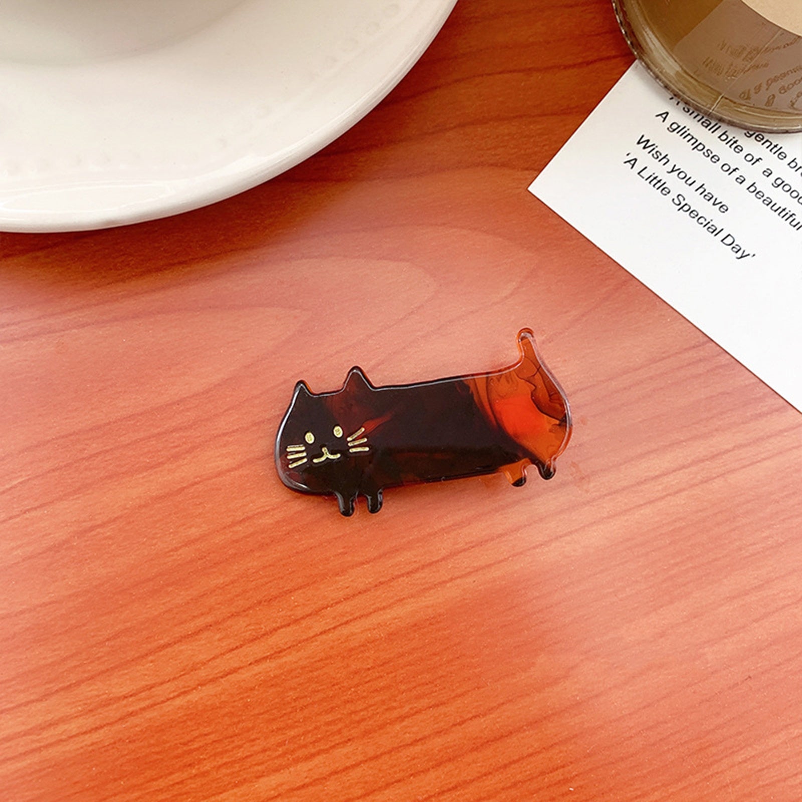 Cartoon Cat Hair Clip