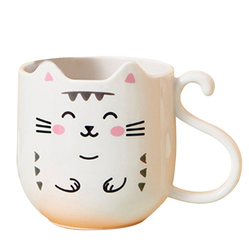 Cartoon Cat Mug
