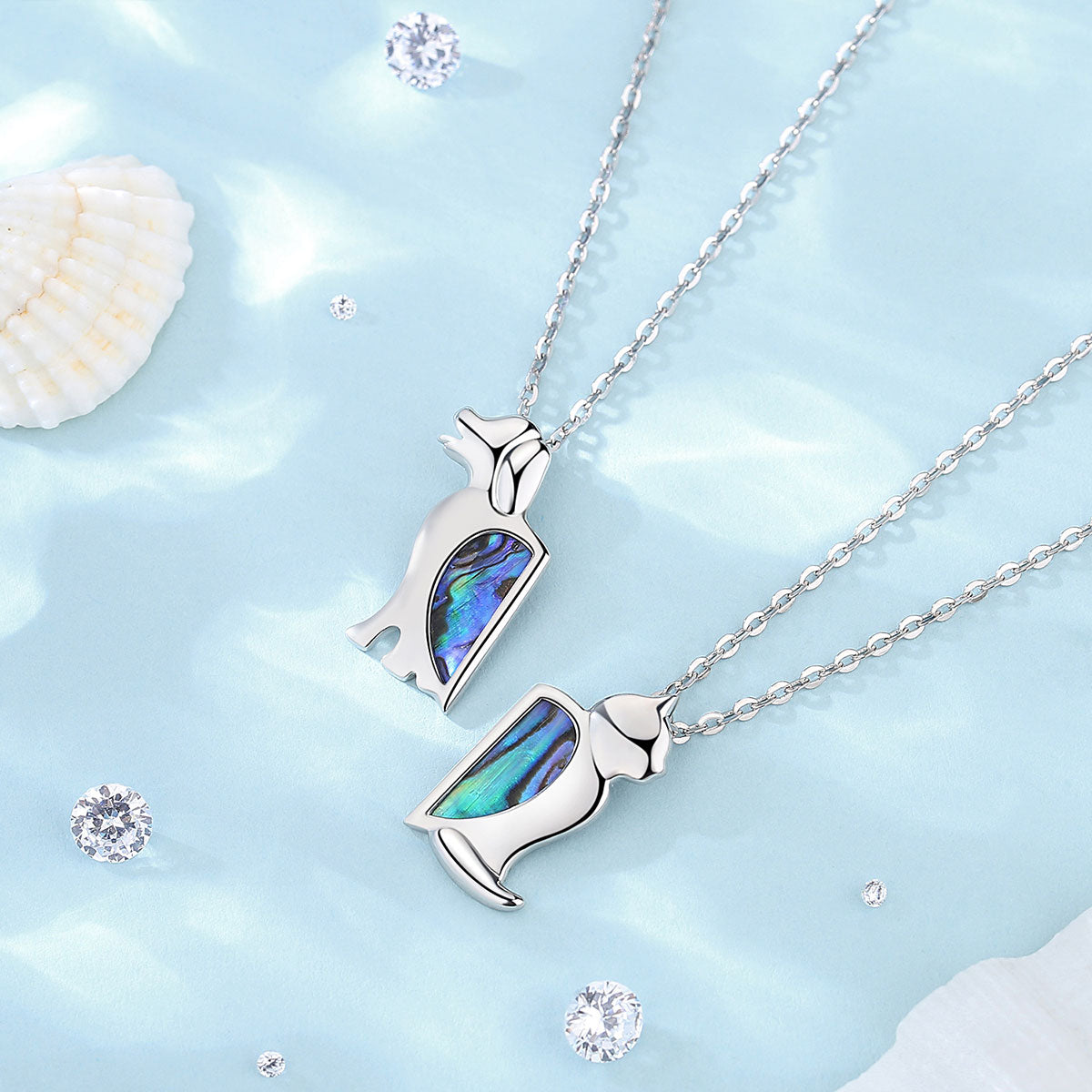 Cat and Dog Necklace
